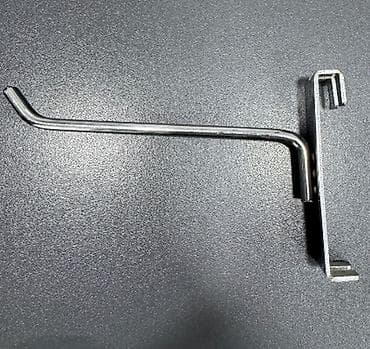 İstehsal avadanlığı: Metal vitrin askı qarmağı - Material: galvanizli polad, paslanmaya — 2