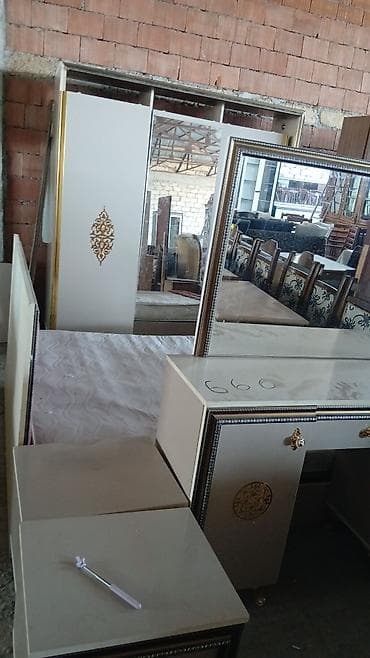 dirnaq ustolu: Salon mebeli dəsti – masa və stul - Vizaj/saç ustaları üçün praktik — 3