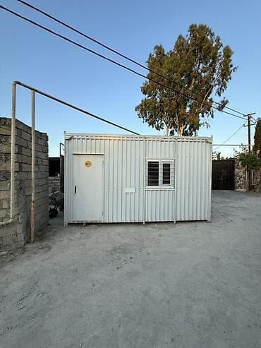 Metalkonstruksiya modul konteyner otaq - Material: ribli sinklənmiş
