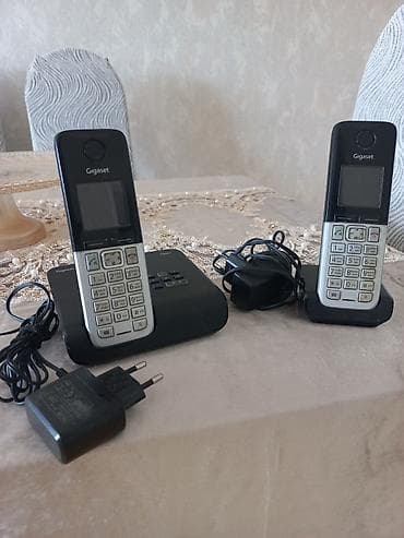 Stasionar telefon Gigaset, Simsiz, İşlənmiş, Pulsuz çatdırılma