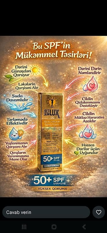 malika krem: Üz kremi, Bütün dəri növləri üçün — 1