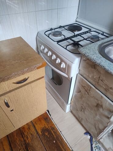 qaz pilete: Plitə Qazlı, Ayrıca dayanan, 4 gözlü, İşlənmiş — 5