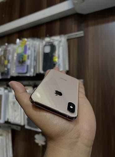 iphone 14 mavi 256 gb: IPhone Xs, 512 GB, Qızılı, Zəmanət, Simsiz şarj, Face ID — 5