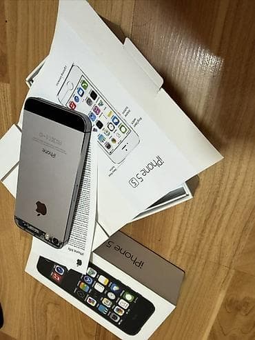 IPhone 5s, Space Gray, Sənədlərlə — 1