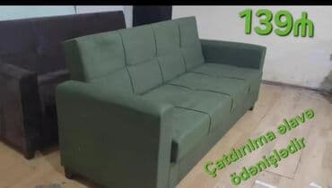 Masa və oturacaq dəstləri: Divan, Yeni, Açılan, Bazalı, Parça, Rayonlara çatdırılma