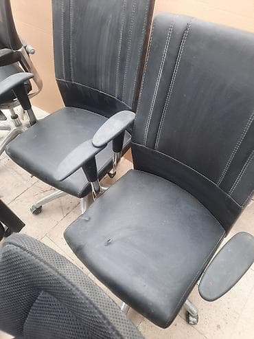 Ofis masaları: Ofis mebelləri dəsti Tərkib: - 1 ədəd qonaq/konfrans kreslosu — 5