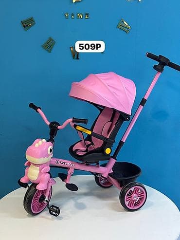 velesiped: Uşaq üçtəkərli velosipedləri – model seriyaları: 505P, 507P, 509P — 9