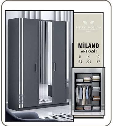 tirmo mebel: Milano paltar şkafı,dolab,qarderob Fabrik istehsalı mebellərin — 3