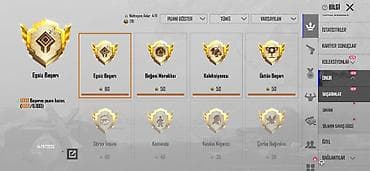 vmf saatların qiymətləri: PUBG Mobile hesabı – yüksək səviyyəli, kolleksiya yönümlü hesab - — 5