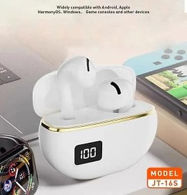 qulaqciqlar ucuz: Kateqoriya: Qulaqlıqlar Brend: Jeqang Model: JT-16S TWS Bluetooth — 1