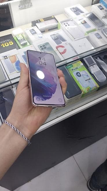 ip 12: Samsung Galaxy S21, 128 GB, rəng - Bənövşəyi, Simsiz şarj — 1