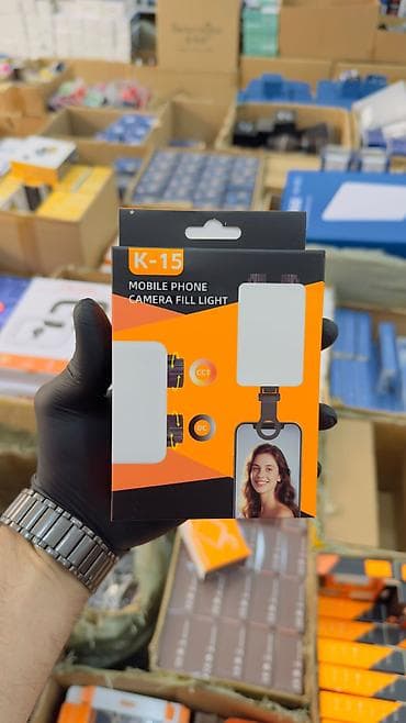 Mobil telefon üçün kamera işıqları – müxtəlif modellər 1) K-15 Mobile