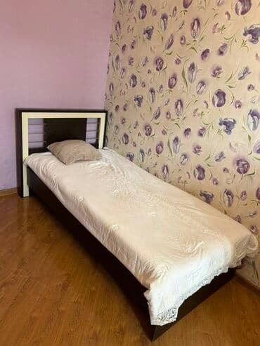 tək kravat: İşlənmiş, Təknəfərlik çarpayı, Bazalı, Matrassız, Siyirməsiz — 2