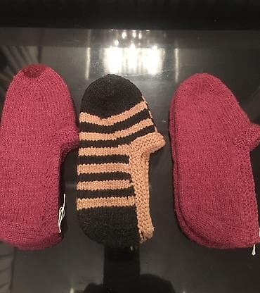 Qadın geyimləri: Ələ toxunma corab-çorablaarı – ev üçün isti, rahat və yüngül — 1