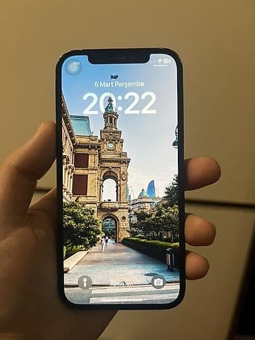 Kompüter, noutbuk və planşetlər: IPhone 12, 64 GB, Mavi, Face ID — 1