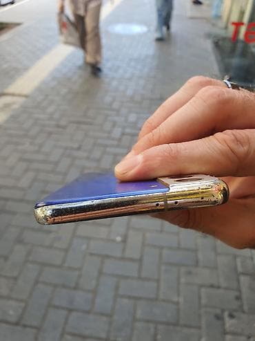 samsung c: Samsung Galaxy S21, 256 GB, rəng - Göy, Simsiz şarj — 6