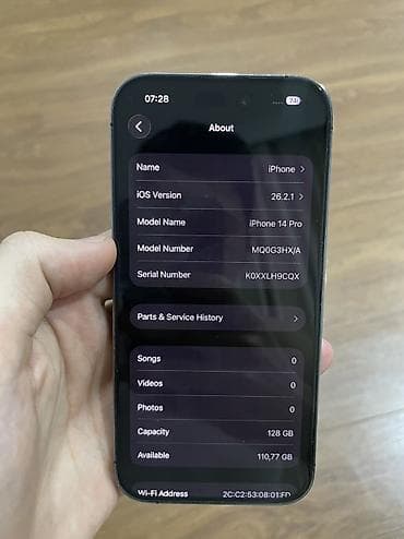 redmi note 10 ikinci el: IPhone 14 Pro, 128 GB, Deep Purple — 6