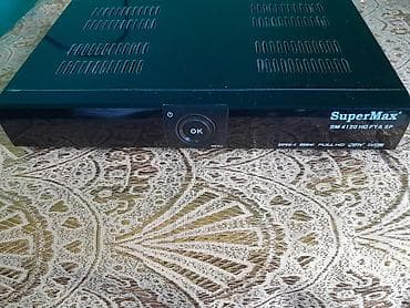 аиля тв: SuperMax SM 4120 HD FTA SP peyk qəbuledicisi - MPEG-4 dəstəyi - Full — 1