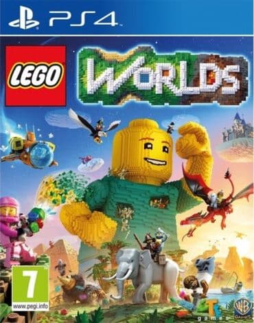 playstation oyunlari: Ps4 üçün lego worlds oyun diski. Tam yeni, original bağlamada — 1