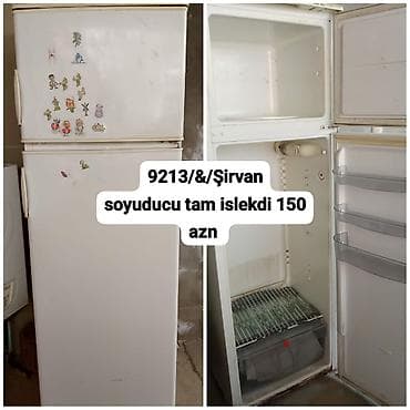 magintafon satisi: İki kameralı məişət soyuducusu - Üst hissə: dondurucu bölməsi, ayrıca — 1