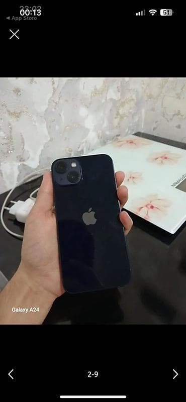 iphone 13 ağ: IPhone 13, 128 GB, Mavi, Face ID — 2