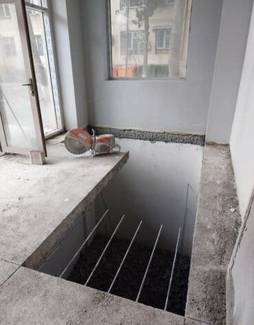 qumlama xidmeti: Beton kesme desme xidmeti beton kesen beton kesimi sesiz vibrasiyasiz — 8