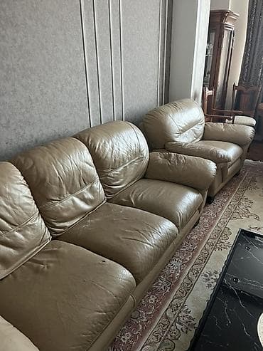 Divan və kreslo dəstləri: Klassik divan, Divan, Açılmayan — 2