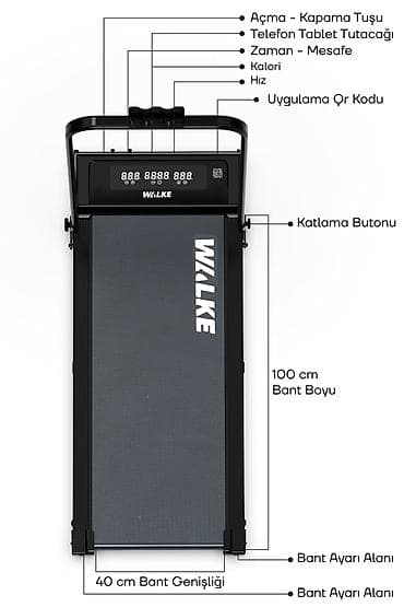 saat casio: Kompakt qaçış trenajoru – WALKE. Türkiyədən gətirilib. Maksimal sürəti — 7