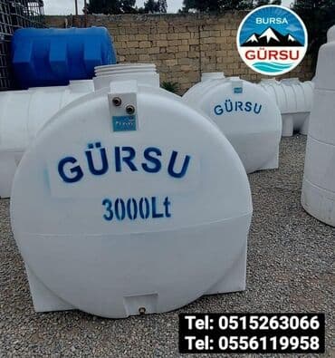 ikinci əl su cəni: Bak, Plastik, 10000 l l, Yeni, Rayonlara çatdırılma, Pulsuz çatdırılma — 19