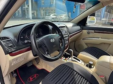 hyundai accent: Hyundai Santa Fe, ağ rəngli SUV Texniki və dizayn xüsusiyyətləri: - — 7