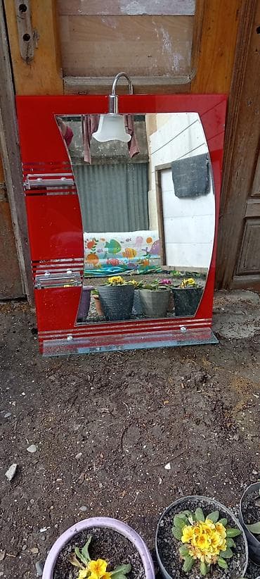 hamam güzgü: Güzgü Divar üçün, Hamam üçün, Çərçivə ilə — 1