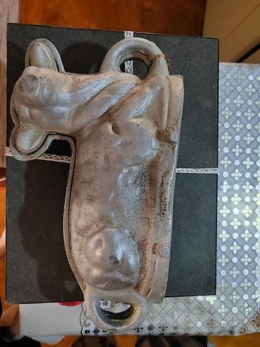 Şirniyyət qəlibləri, rəng - Gümüşü, Çuqun, Fiqur