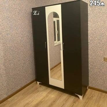 paltar işkafı: Yeni, Açılan, 3 qapılı Düz dolab, Qarderob, paltar dolabı, Azərbaycan — 1