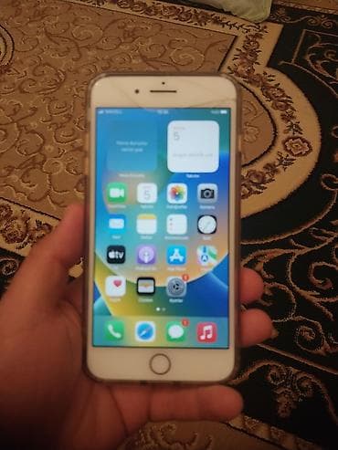 alfon 8 plus: IPhone 8 Plus, 64 GB, Qızılı, Barmaq izi — 1