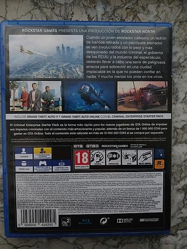 gta 5 ps4 disk: Məhsul: Grand Theft Auto V – Premium Edition (PS4) Təsvir: - — 3