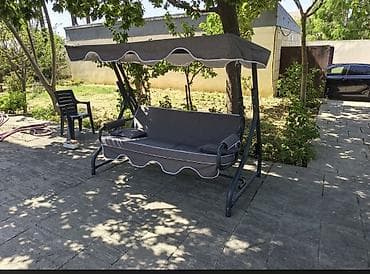 bag stullari: Yeni, Divan-yelləncək, Zontikli, Taxta — 4