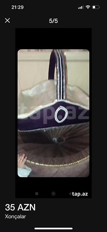 buta xonca: Bu xonça dizaynı ilə xüsusi günlər üçün nəzərdə tutulub. Onun qara — 1