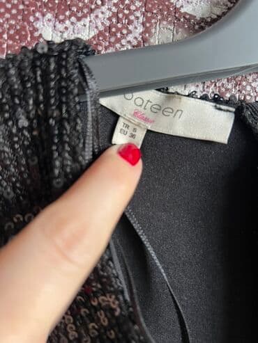 uzuk sekilleri: Qara rəngli qadın kombinezonu - Brend: Bateen (Classic xətti) - Ölçü — 4