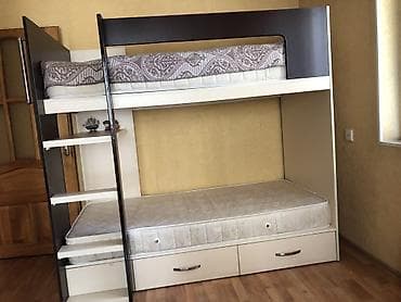 Oğlan və qız üçün, İşlənmiş, Çarpayı, Matras ilə, Siyirməli, MDF