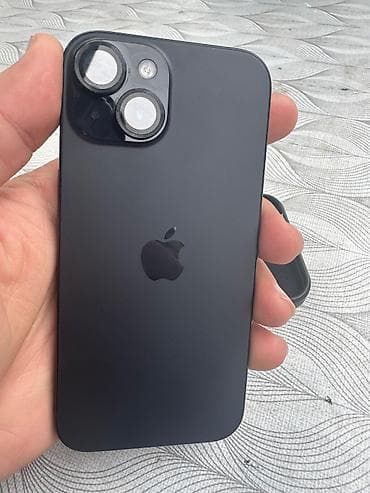iphone 17 pro qiyməti: IPhone 15, 128 GB, Qara, Face ID — 2