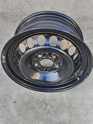 Avtomobil satışı: Polad disk tək ədəd - Material: möhkəm polad - Rəng: qara - Ölçü: 15" — 2