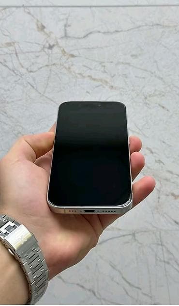 apple airpod: IPhone 15 Pro, 256 GB, Natural Titanium, Zəmanət, Simsiz şarj, Face ID — 5