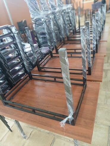 metbext moyka: Mətbəx üçün, Yeni, Qatlanmayan, rəng - Bordo Stul — 2