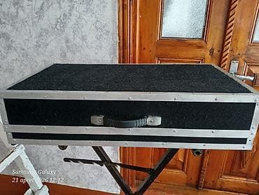 simli alətlər: Keys DJ/musiqi avadanlığı üçün pedalboard/rig çantası (flight case — 1