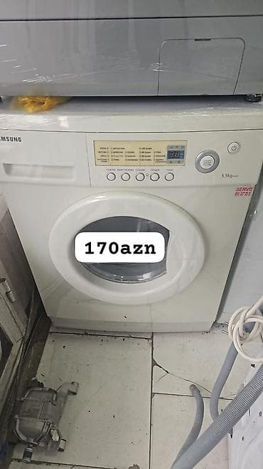 Samsung paltaryuyan maşın - Ön yükləməli - Yükləmə həcmi: 5.5 kq -