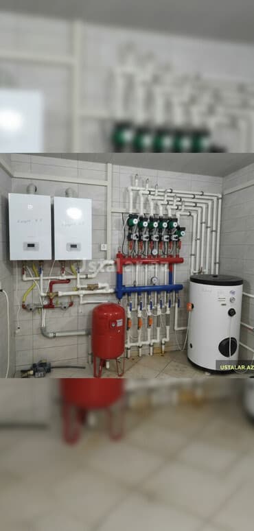 su filteri quraşdırılması: Qazanxana və istilik sistemi quraşdırılması xidmət tel:0556743114 - — 1