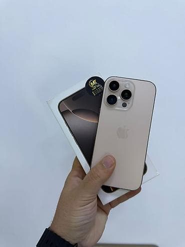 ayfo: IPhone 16 Pro, Qızılı — 1