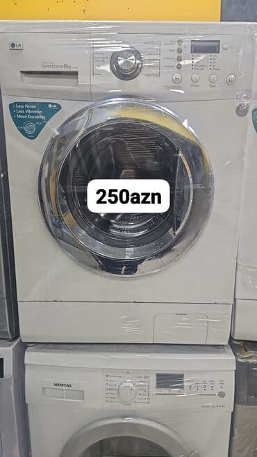 Paltaryuyan maşın LG, 6 kq, Avtomat, Qurutmasız, Kredit yoxdur