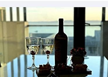 deniz kenarinda kiraye evler: Dəniz mənzərəli, zövqlə dizayn edilmiş 2 otaqlı mənzil — 8