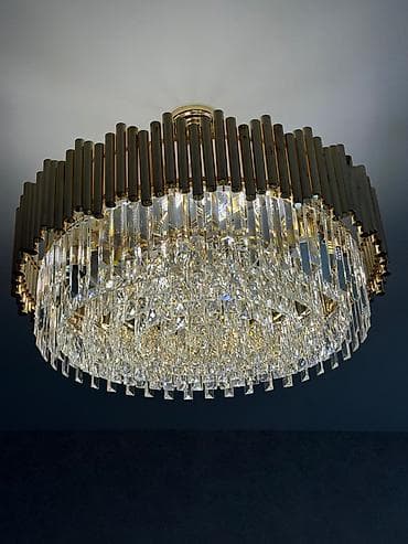 Çılçıraq, 10 və daha çox lampa, Metal